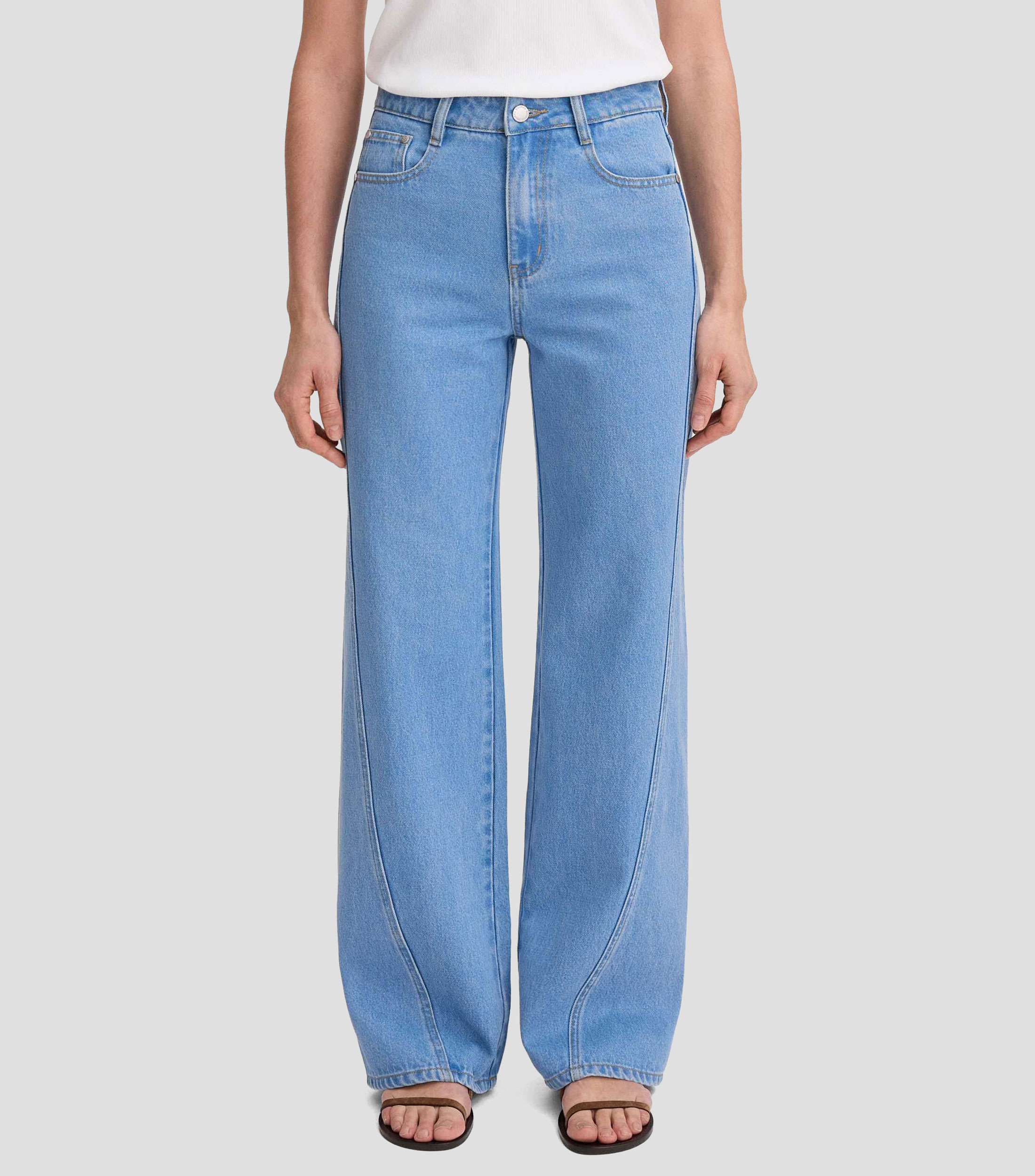 Jeans recto Mujer